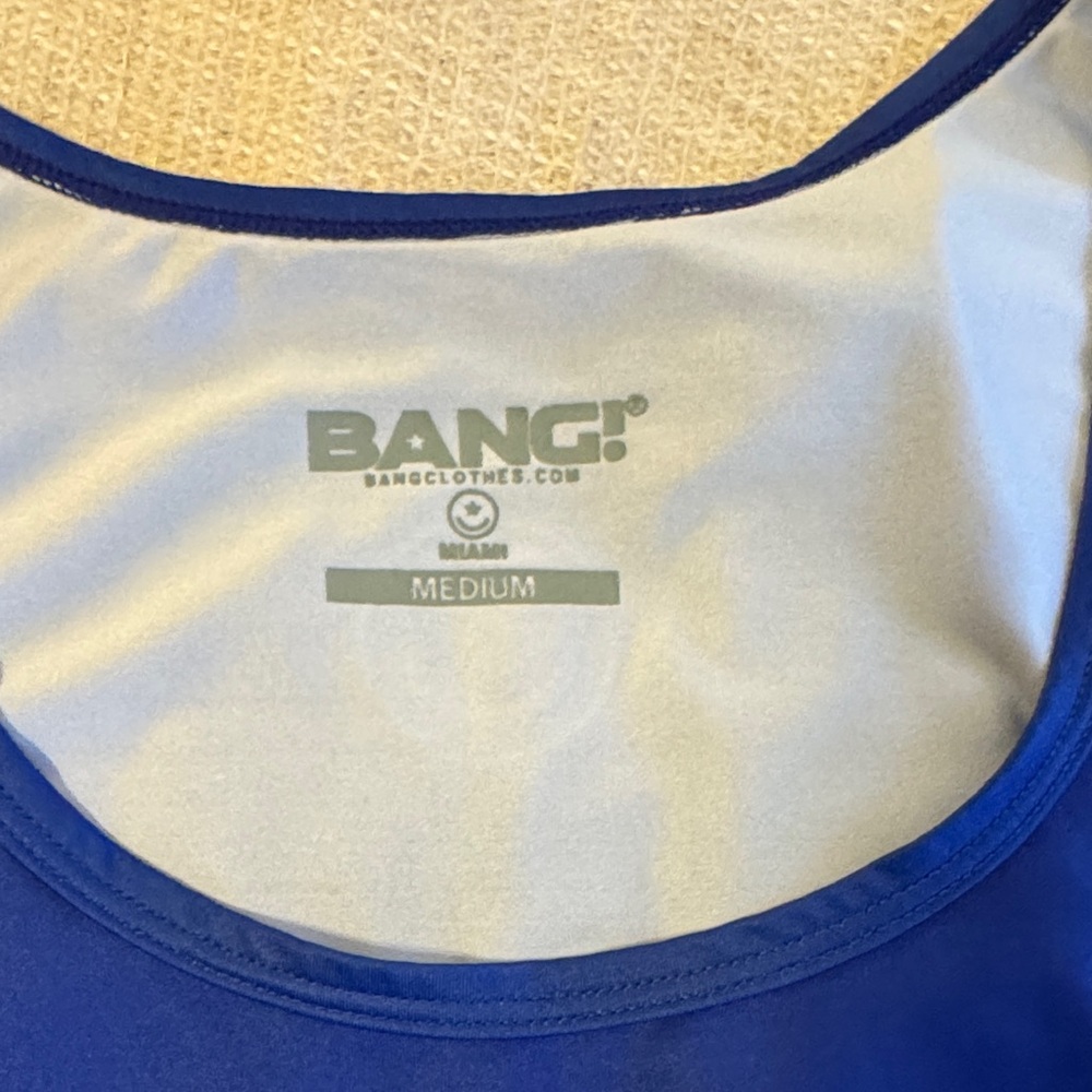 BANG! Men's Colorful Tank Tops - Blue, Black, Orange, Multicolor - Picture 2 of 3